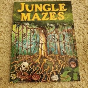 jungle mazes children's book. Good condition pre loved